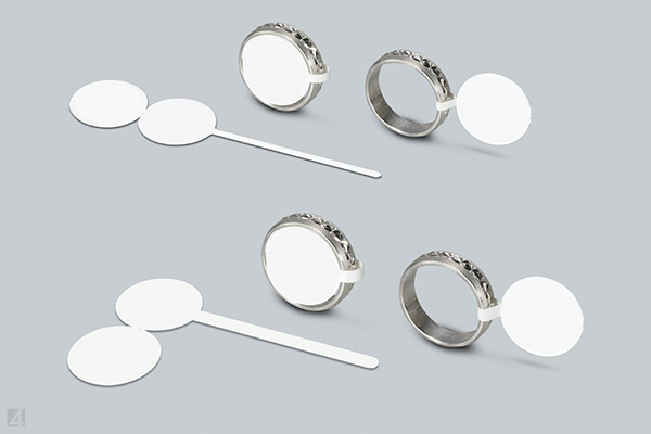 Runde Etiketten für die Schmuck-Auszeichnung Runde Etiketten für die Schmuck-Auszeichnung